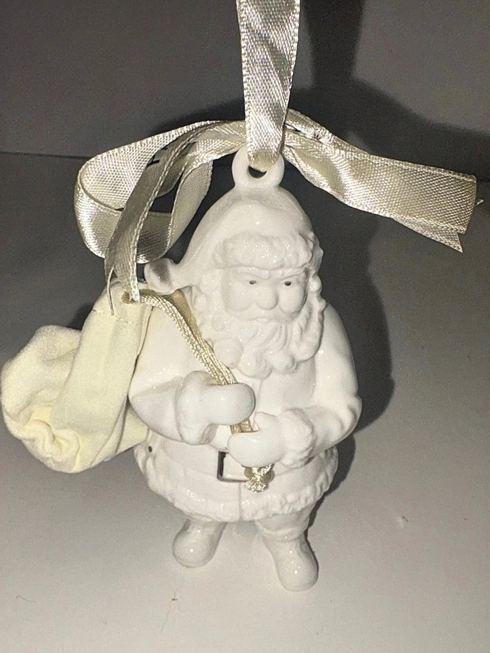PANDORA Santa Claus Ornament White Holiday Ornament (2013)